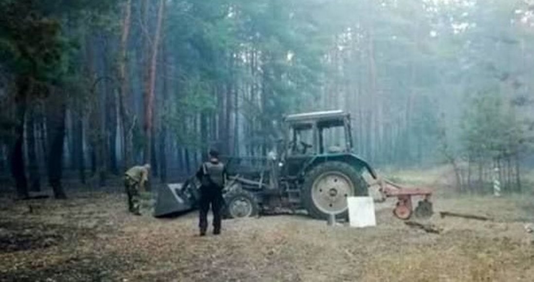 На Волині трактор наїхав на протитанкову міну: у поліції розповіли деталі