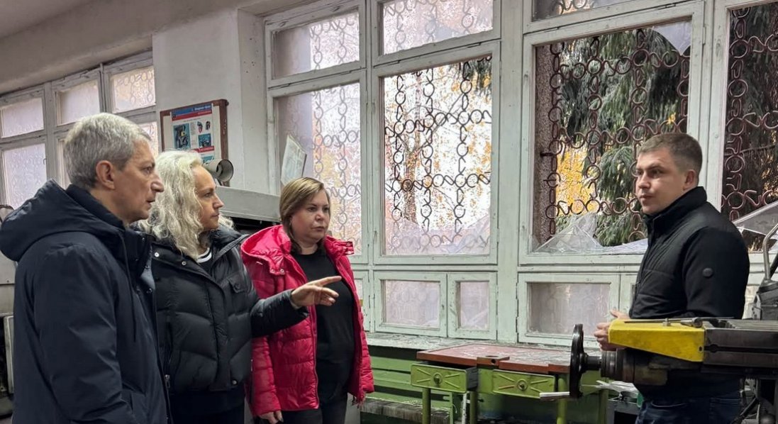 У Ковелі внаслідок атаки рф постраждали навчальний корпус, гуртожиток і виробнича майстерня коледжу