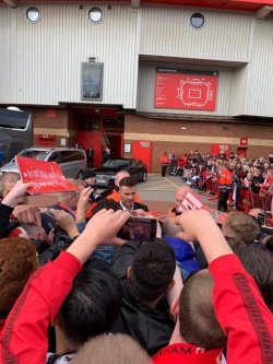 Зустріч фанів з Девідом Бекхемом