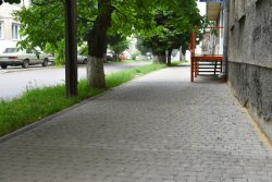 На вулиці Степана Бандери