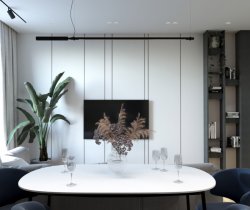 ДИЗАЙН ДВОКІМНАТНОЇ КВАРТИРИ ВІД СТУДІЇ «DESTYLE»